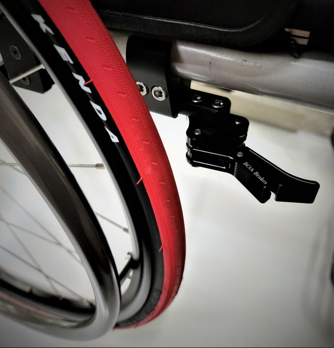 BOA Scissor Lock Wheelchair Brakes, by Living Spinal