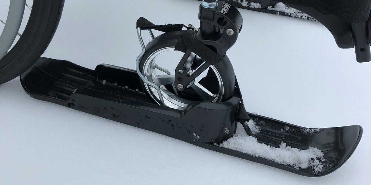 Slick Skis - The Affordable Caster Attachment for Snow and Sand