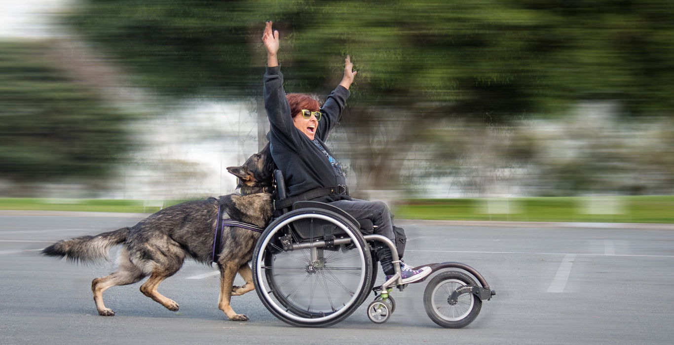 FreeWheel Wheelchair Attachment